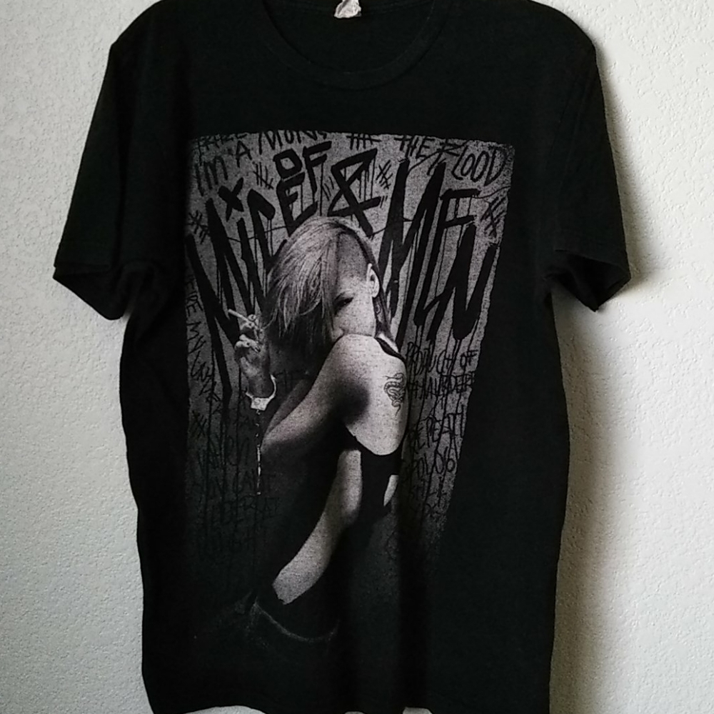 Of mice and men t shirt size large
